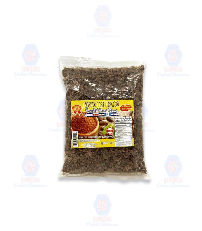 Cacao triturado 12oz Cosecha de Oro